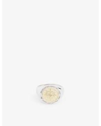 Serge Denimes - Compass Sterling- Signet Ring - Lyst