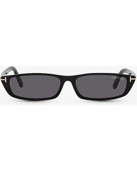 Tom Ford - Tr001673 Alejandro Square-frame Acetate Sunglasses - Lyst