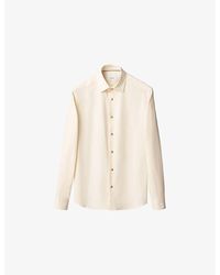 Eton - Solid Corduroy Casual-Fit Cotton Shirt - Lyst