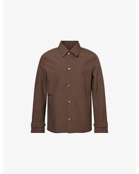 Raith - Carlos Cropped Woven Trench Jacket - Lyst