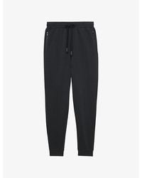 Reiss - Finch Drawstring-Waist Cotton-Blend Jogging Bottoms - Lyst