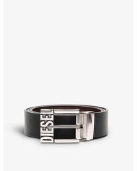 DIESEL - B-shift Ii Reversible Leather Belt - Lyst