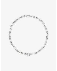 Monica Vinader - Mv Alta Duo Charm Sterling- Necklace - Lyst