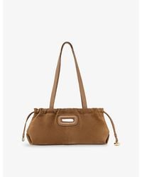 Maje - Milpli Suede Shoulder Bag - Lyst