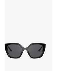 Prada - Pr 24xs Rectangle-frame Sunglasses - Lyst