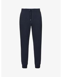 Polo Ralph Lauren - Double-Knit Tapered Cotton-Blend Jogging Bottoms - Lyst