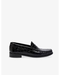 Whistles - Manny Leather Loafers - Lyst