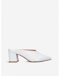 aldo snakeskin mules