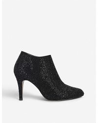 carvela white ankle boots
