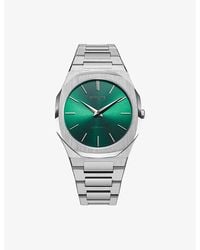 D1 Milano - Scarabeo Ultra Thin Bracelet 40Mm Stainless Steel Quartz Watch - Lyst