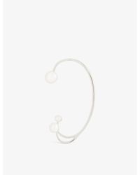 Panconesi - Three-point 925 Sterling- And Pearl Ear Cuff - Lyst