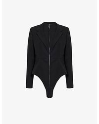 Noir Kei Ninomiya - Zipped-cuff Regular-fit Wool-blend Jacket - Lyst