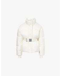 BO+TEE - Belted Waterproof Padded Ski Jacket - Lyst