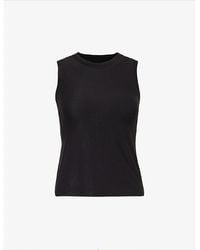 Vuori - Energy Brand-Patch Stretch-Jersey Top - Lyst