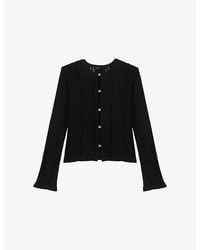Maje - Madeline 2-In-1 Tank Top And Cardigan - Lyst