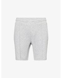 Arne - Everyday Luxe Seamed Cotton-Blend Sweat Shorts - Lyst