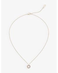 Cartier - Trinity De 18Ct, Rose, - And 0.11Ct Brilliant-Cut Diamond Pendant Necklace - Lyst