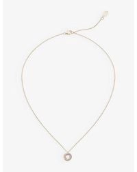 Cartier - Trinity De 18Ct, Rose, - And 0.11Ct Brilliant-Cut Diamond Pendant Necklace - Lyst