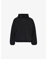 Fear Of God - Brand-patch Relaxed-fit Cotton-blend Hoody - Lyst