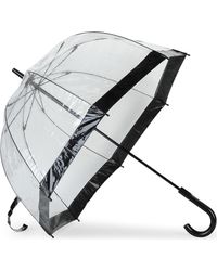 Fulton Synthetic Womens Black Open And Close Umbrella Womens Accessories Umbrellas 