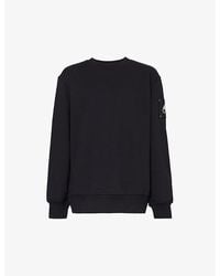Moose Knuckles - Hartsfield Brand-motif Cotton-jersey Sweatshirt - Lyst