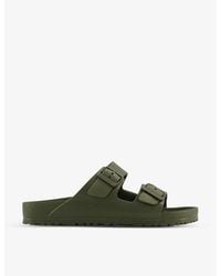 Birkenstock - Arizona Double-Strap Leather Sandals - Lyst