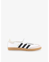 adidas - Samba Jane Leather Trainers - Lyst