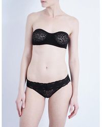 Wacoal - Halo Stretch-Lace Strapless Bra - Lyst