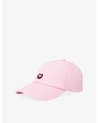 Maje - Logo-Embroidered Cotton Baseball Cap - Lyst