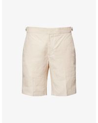 Orlebar Brown - Norwich Slim-Fit Linen Shorts - Lyst