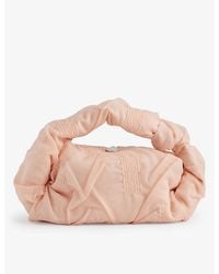 Issey Miyake - Square Crumpled Tulle Top-handle Bag - Lyst