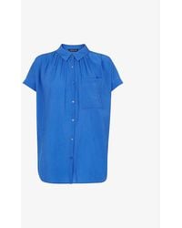Whistles - Nicola Button-through Woven Shirt - Lyst