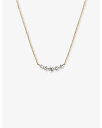 Sif Jakobs - Tiara 14Ct- And 0.37Ct Lab-Grown Diamond Necklace - Lyst