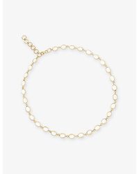 La Maison Du Couturier - Amadeus Luna 18Ct Vermeil And Moonstone Necklace - Lyst