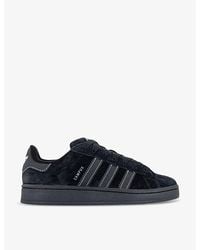 adidas - Campus 00S Brand-Stripe Low-Top Suede Trainers - Lyst