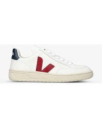 Veja - V-12 Low-top Leather Low-top Trainers - Lyst