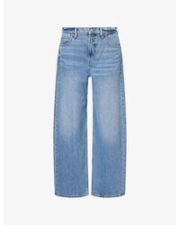 GOOD AMERICAN - Good Standard Baggy Low-Rise Denim Jeans - Lyst