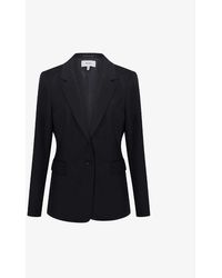 Reiss - Vy Haisley Single-breasted Wool-blend Blazer - Lyst
