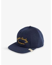 Visvim - Excelsior Logo-Embroidered Wool And Linen-Blend Baseball Cap - Lyst
