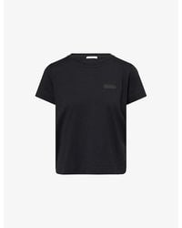 Givenchy - Logo-Patch Cotton T-Shirt - Lyst