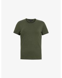 AllSaints - Stevie Slim-Fit Cotton-Jersey T-Shirt - Lyst