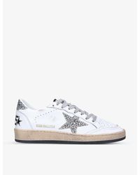 Golden Goose - Ball Star 11325 Leather Low-top Trainers - Lyst