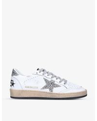 Golden Goose - Ball Star 11325 Leather Low-Top Trainers - Lyst