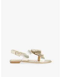 KG by Kurt Geiger - Rita Leather Sandals - Lyst