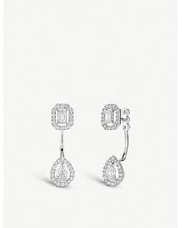 Messika - My Twin Toi & Moi 18ct -gold And Diamond Earrings - Lyst