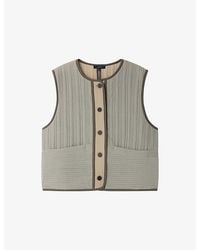 Soeur - Hima Quilted Cotton Vest - Lyst