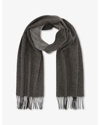 Reiss - Picton Wool And Cashmere Scarf - Lyst