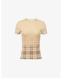Burberry - T-Shirts And Polos Cotton - Lyst