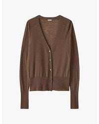 JOSEPH - Nisus Cashair Cashmere Cardigan - Lyst