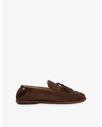 Dune - Grounding Suede Loafers - Lyst